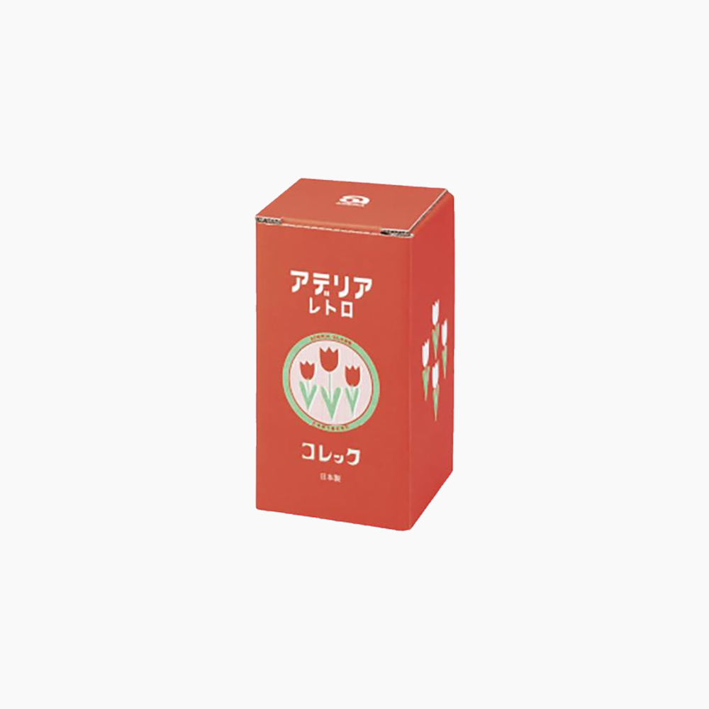 [아데리아] 레트로 유리 텀블러 270ml, 1개, Tulip - 상세 이미지 2