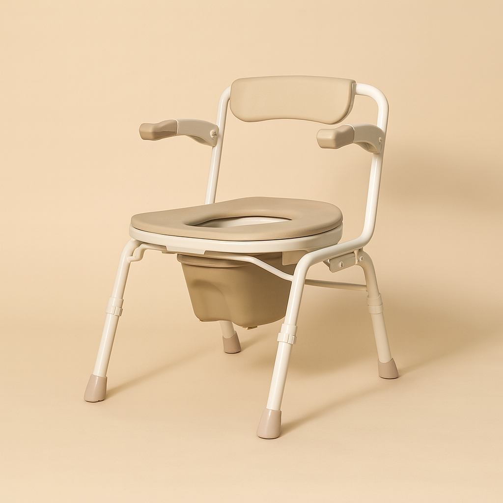 이동변기 APT-301 이동식 좌변기 휴대용 간병용 노인 환자 병원 요양원 캠핑 복지용구