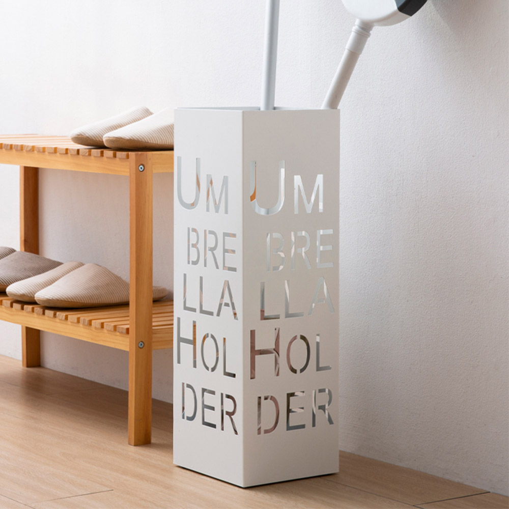 타이포 철제 우산꽂이 업소용 카페 사무실 현관 신발장 우산통 걸이 거치대