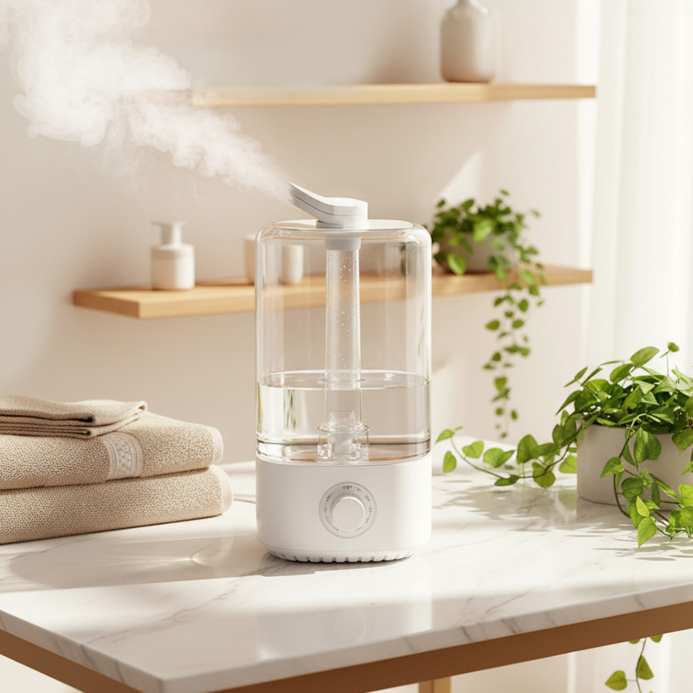 이놀 UV-C 살균가습기 5.5L 대용량 필터없는 통세척 저소음 아기 신생아 복합식 가습기