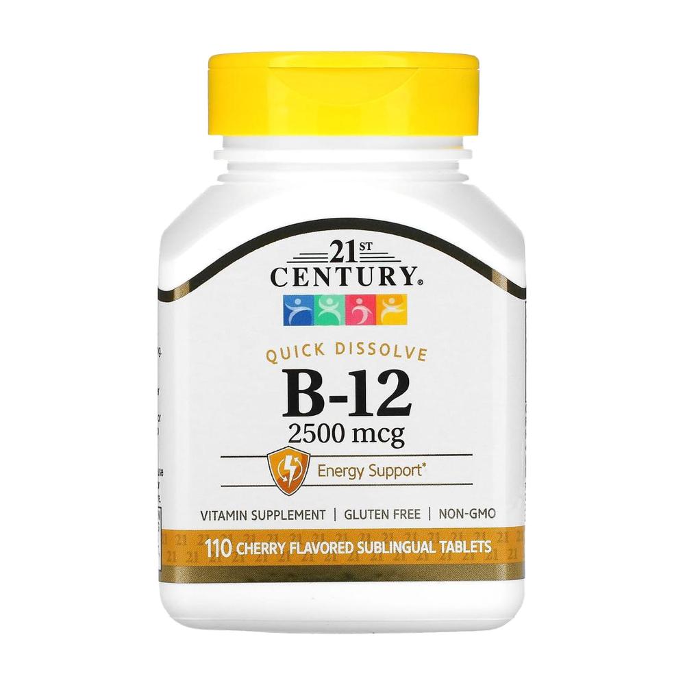 2st센츄리 비타민 B12 메틸코발라민 체리 2500mcg 110정 - 상품 이미지