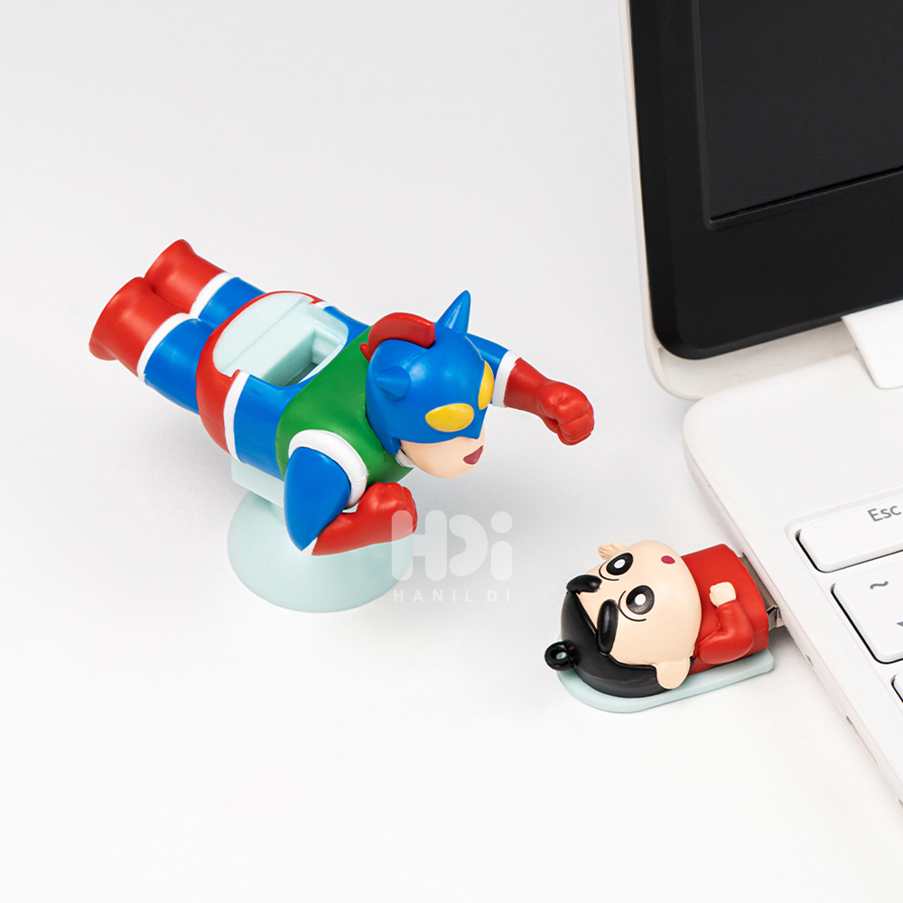 레토 짱구 USB메모리 액션가면 예쁘고 귀여운 USB 외장메모리 64G - 상품 이미지