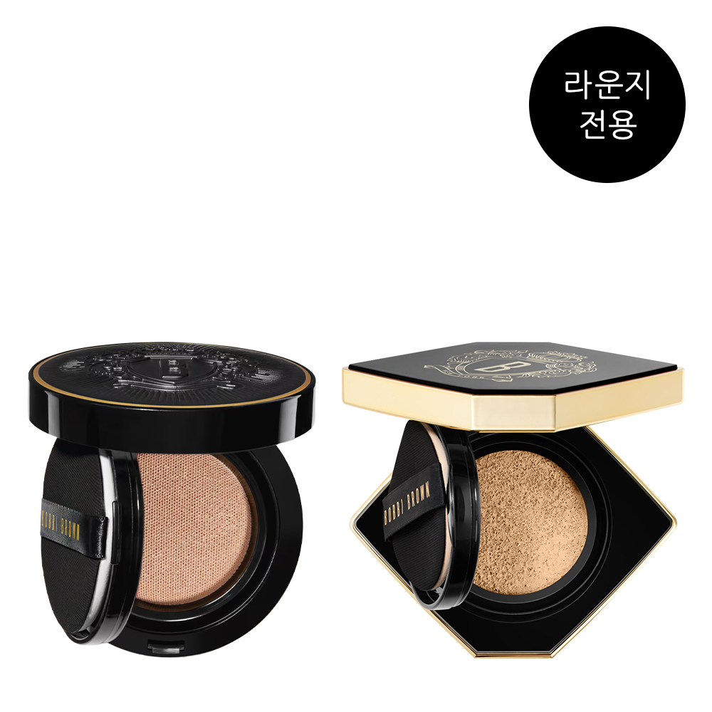 [라운지 전용 할인] 바비 브라운 웨이트리스 쿠션 & 인텐시브 세럼 쿠션 세트 - 상품 이미지