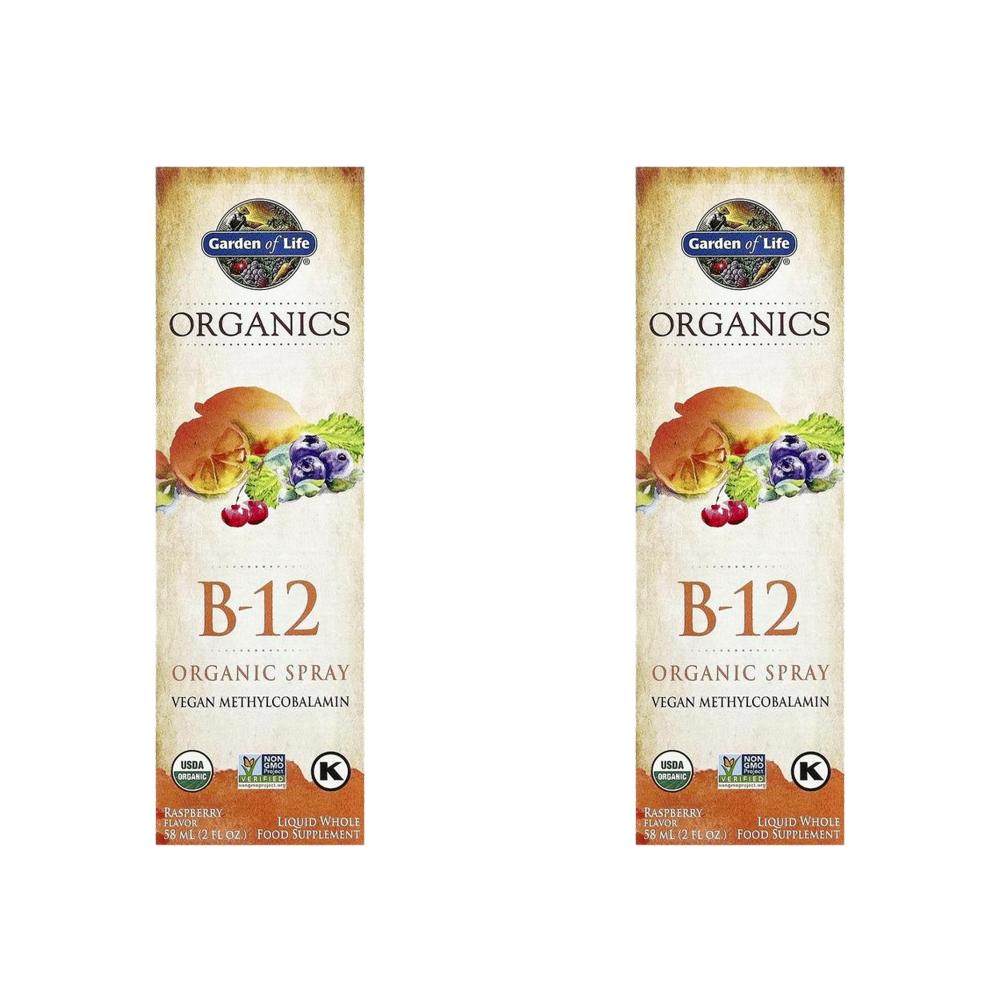 가든오브라이프 비타민 B12 메틸코발라민 액상 스프레이 58ml (2개) - 상품 이미지
