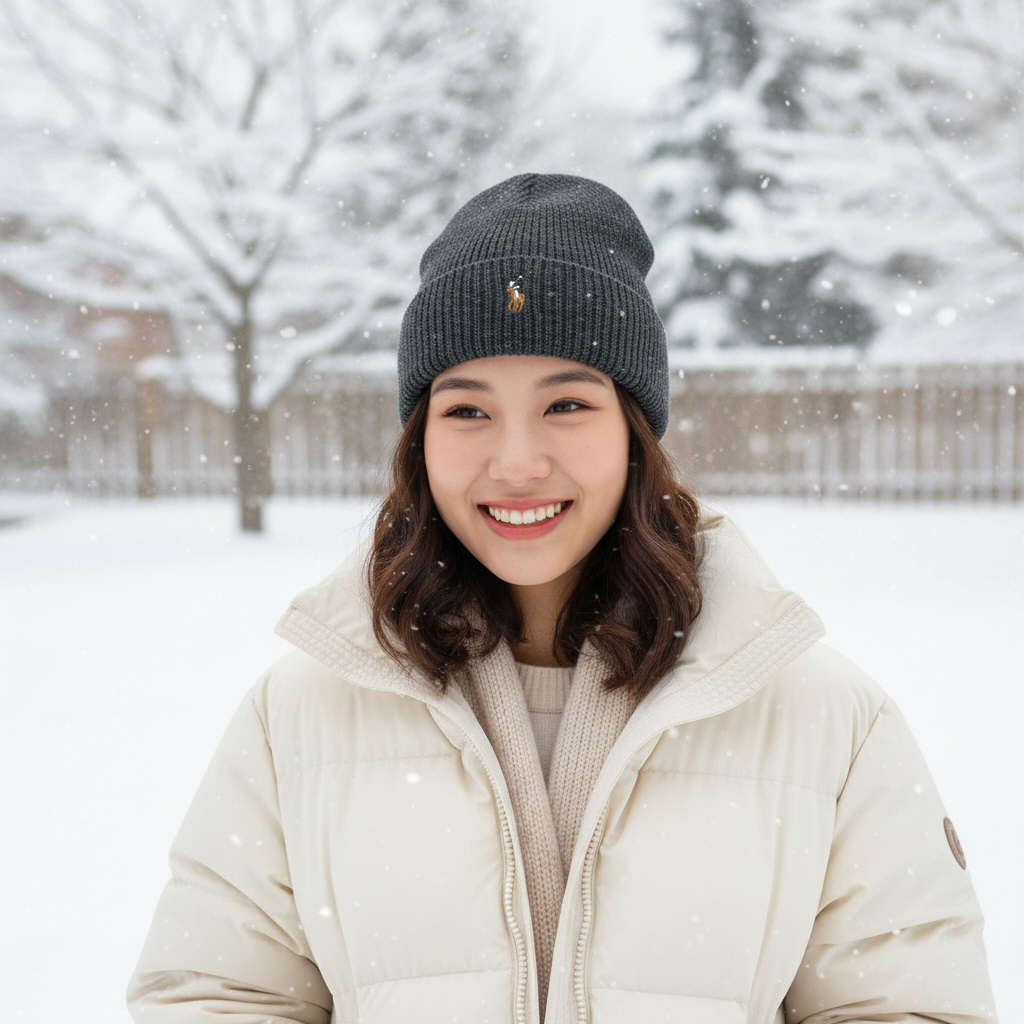 폴로 랄프로렌 시그니처 비니 모자 멀티포니 이미지 8