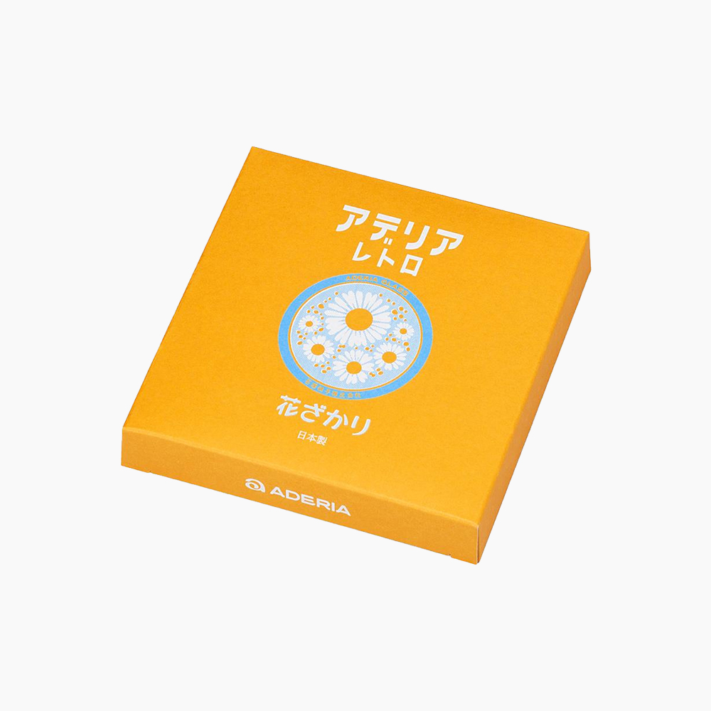 [아데리아] 레트로 유리 플레이트 12cm, Daisy - 상세 이미지 2