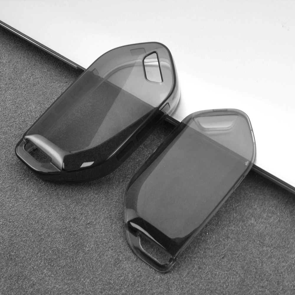 차 키케이스 키커버 홀더 TPU 투명 화이트 네이키드 KA-09