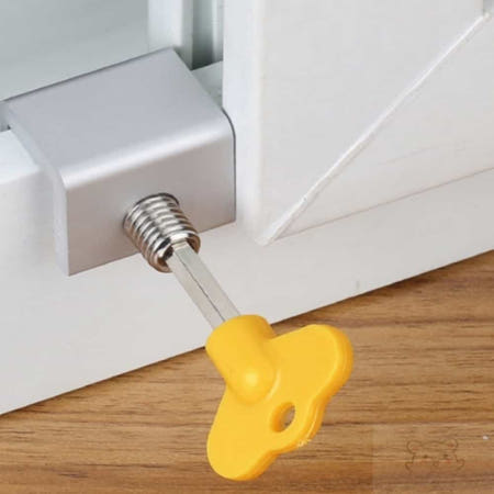 YWstore 일자형렌치 창문 잠금장치 5개입 세트 창문추락방지 샤시잠금장치