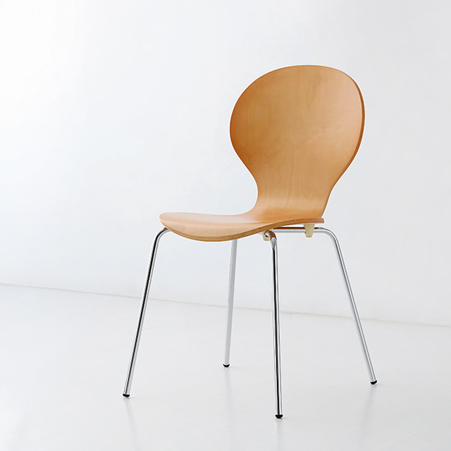 KURBY 의자 B타입 브라운 0336.4552 - 메인 이미지