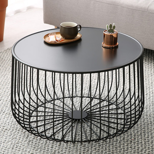 네트 철제 대 티테이블 쇼파 거실협탁 베란다 소파협탁 카페 원형 탁자