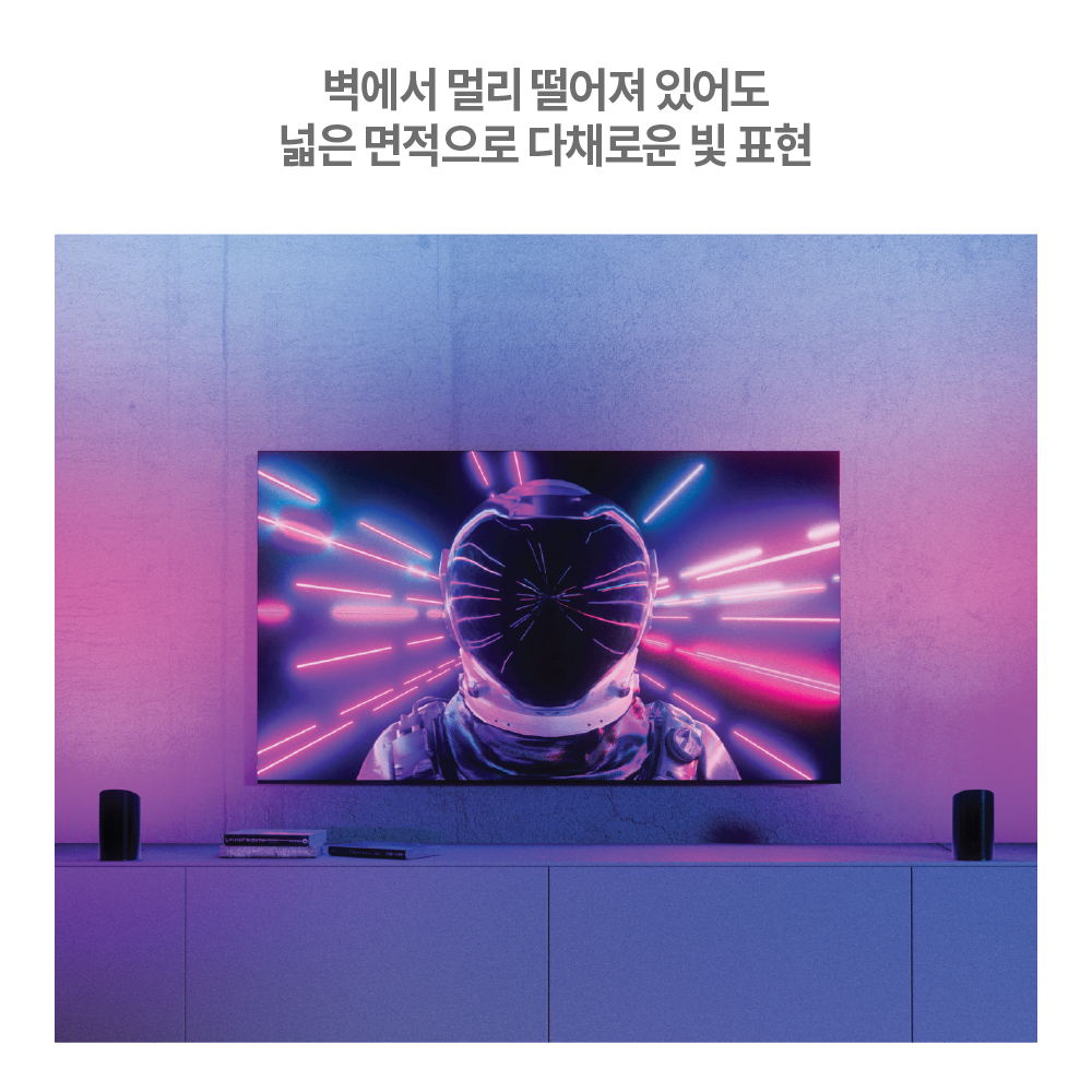 필립스 휴 플레이 월 워셔 2팩 블랙 - 상세 이미지 3