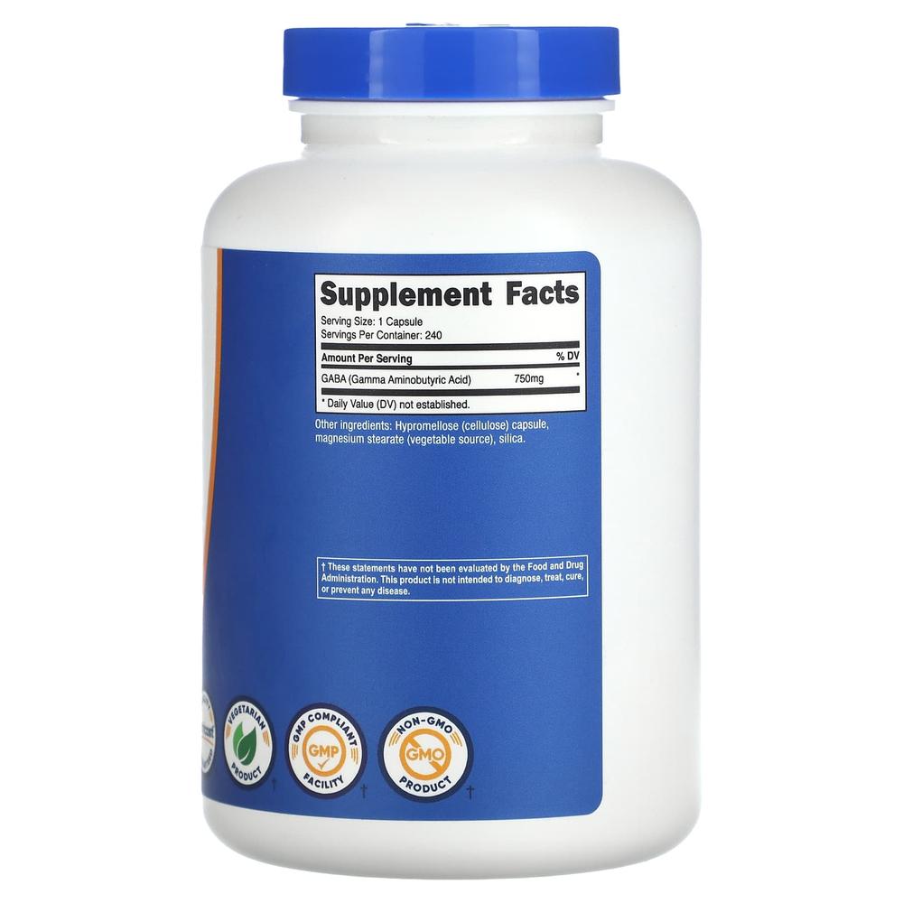 뉴트리코스트 가바 GABA 750mg 240정 (2개) - 상세 이미지 3