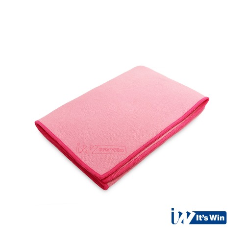IT'S WIN 잇츠윈 더블윈 유리타월 핑크 40x40cm - 메인 이미지