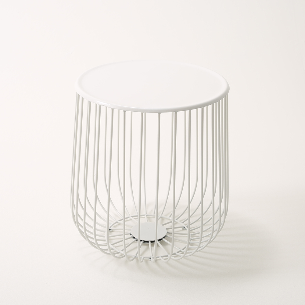 네트 철제 티테이블 쇼파 거실협탁 보조베란다 소파협탁 침대 카페 원형 소