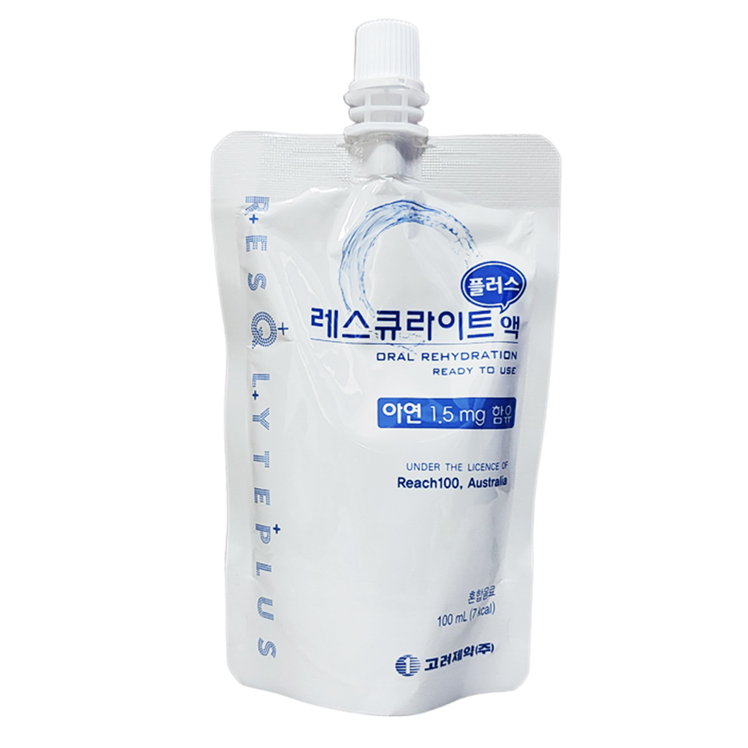 레스큐라이트 플러스액 1박스 레스큐라이트액 아기 성인 먹는 마시는 포도당 수분보충 이미지 2