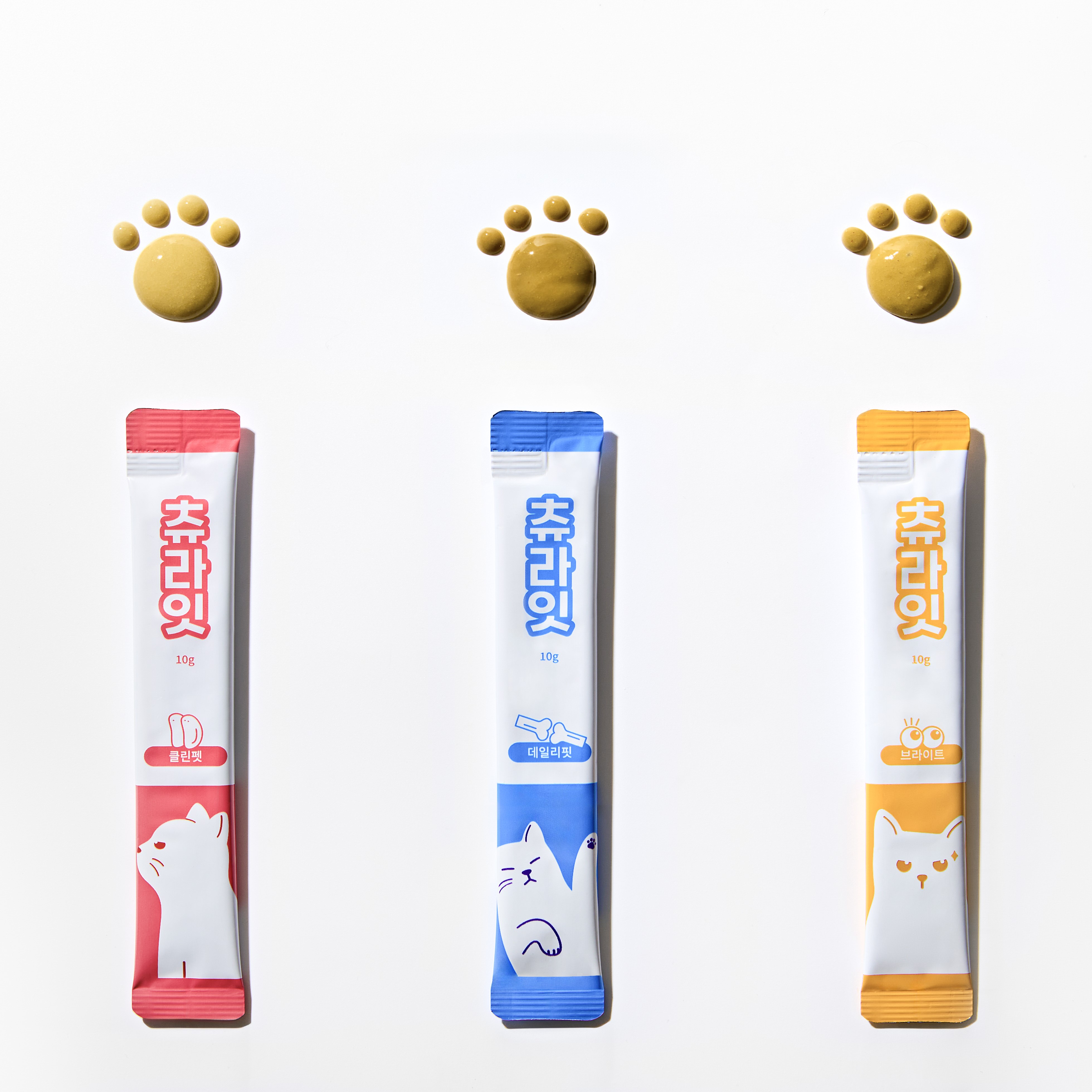 굿포펫 츄라잇 고양이 츄르영양제 국내산 10g x 14개입