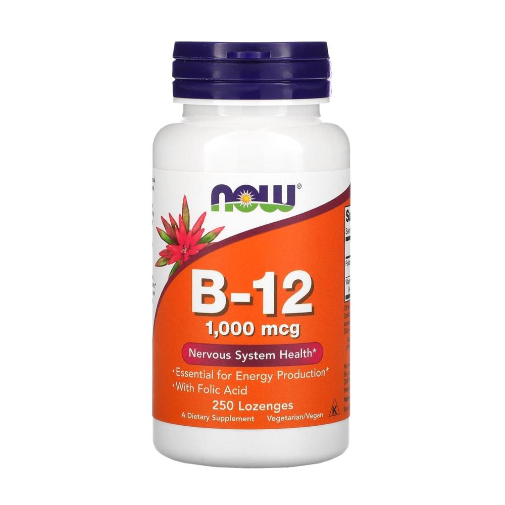 나우 비타민 B12 메틸코발라민 1000mcg 250정 - 상품 이미지