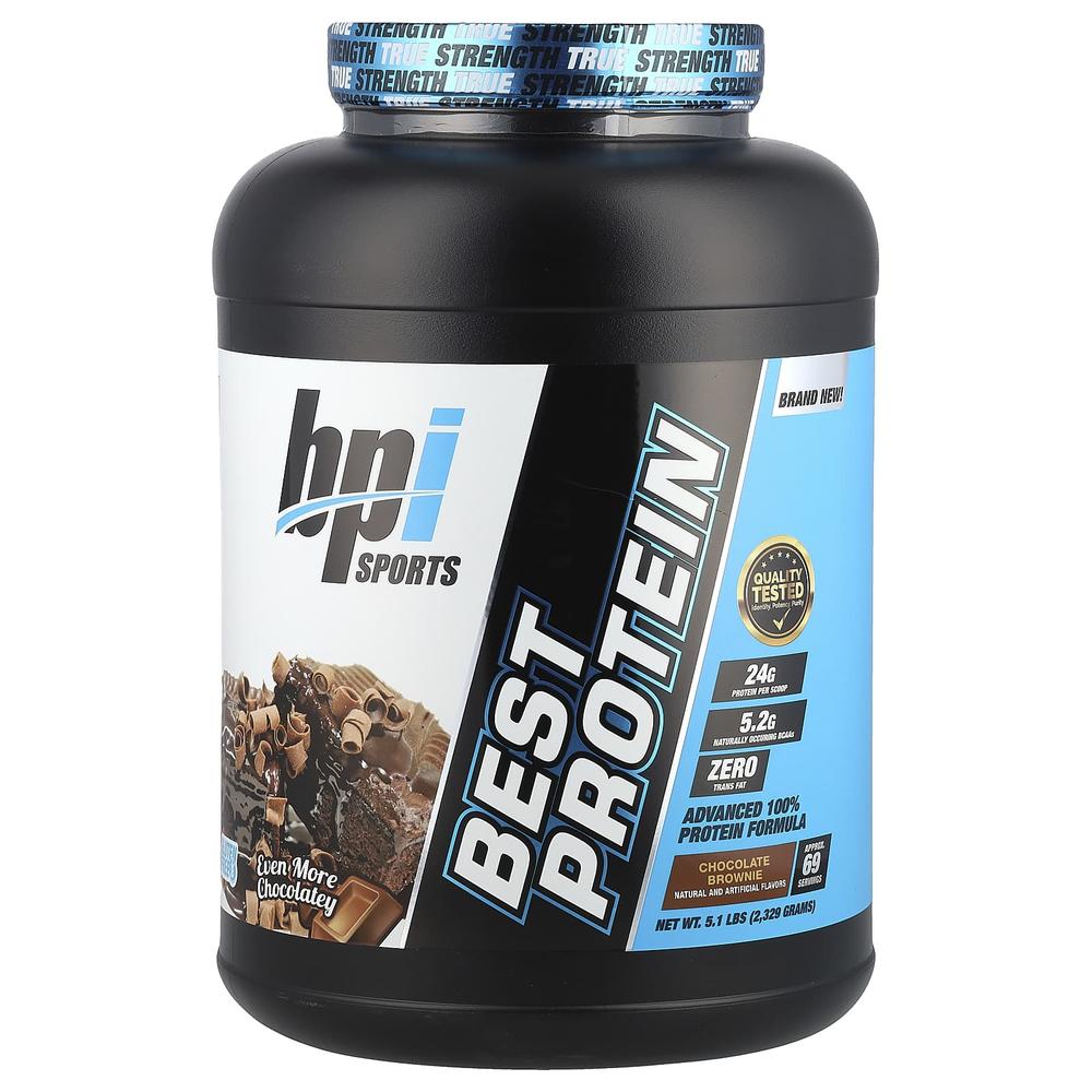 BPI Sports 단백질 프로틴 포뮬러 초콜릿 브라우니 프로틴 파우더 2329g - 상세 이미지 2