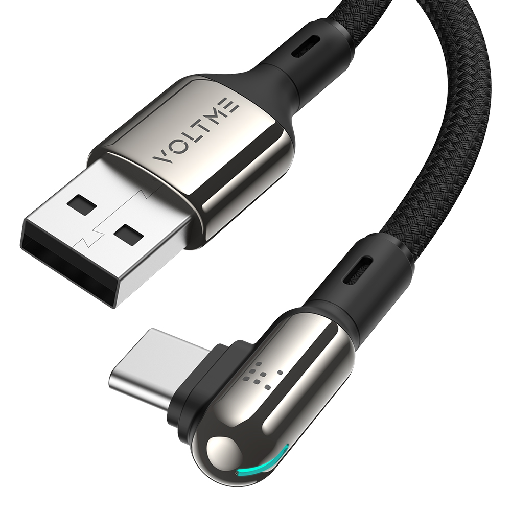 볼트미 Stark 90도 C타입 USB 고속충전케이블 SK60U 1.2m, 1개 - 상품 이미지