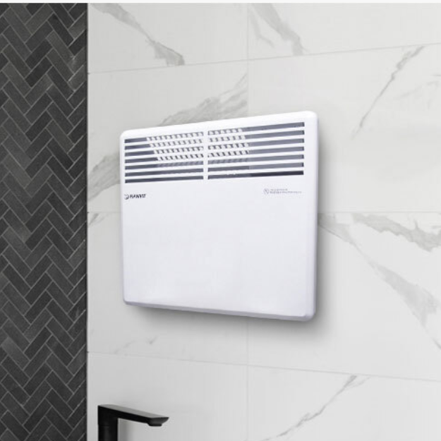 벽걸이 컨벡션히터 스탠드형 화장실난방기 이동식 전기컨벡터 1000W HV-C1000V