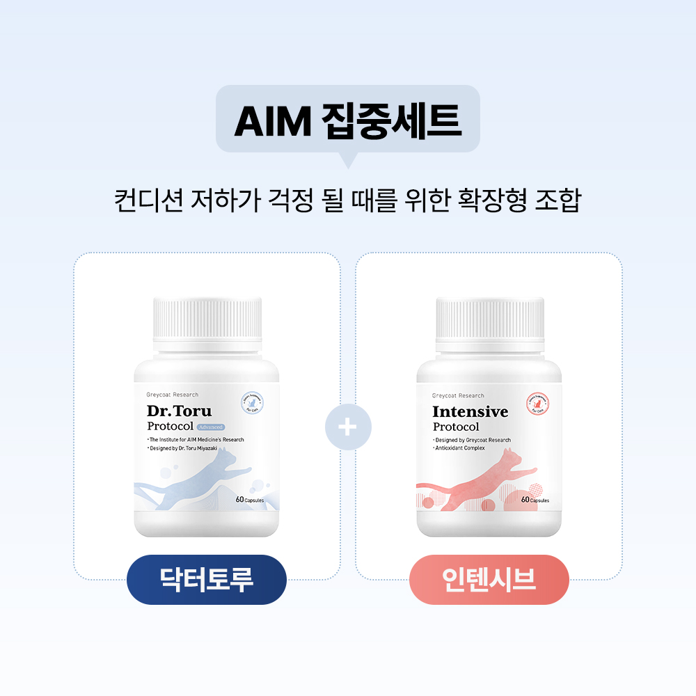 신부전 고양이 AIM 신장 종합 영양제 세트 - 상세 이미지 3