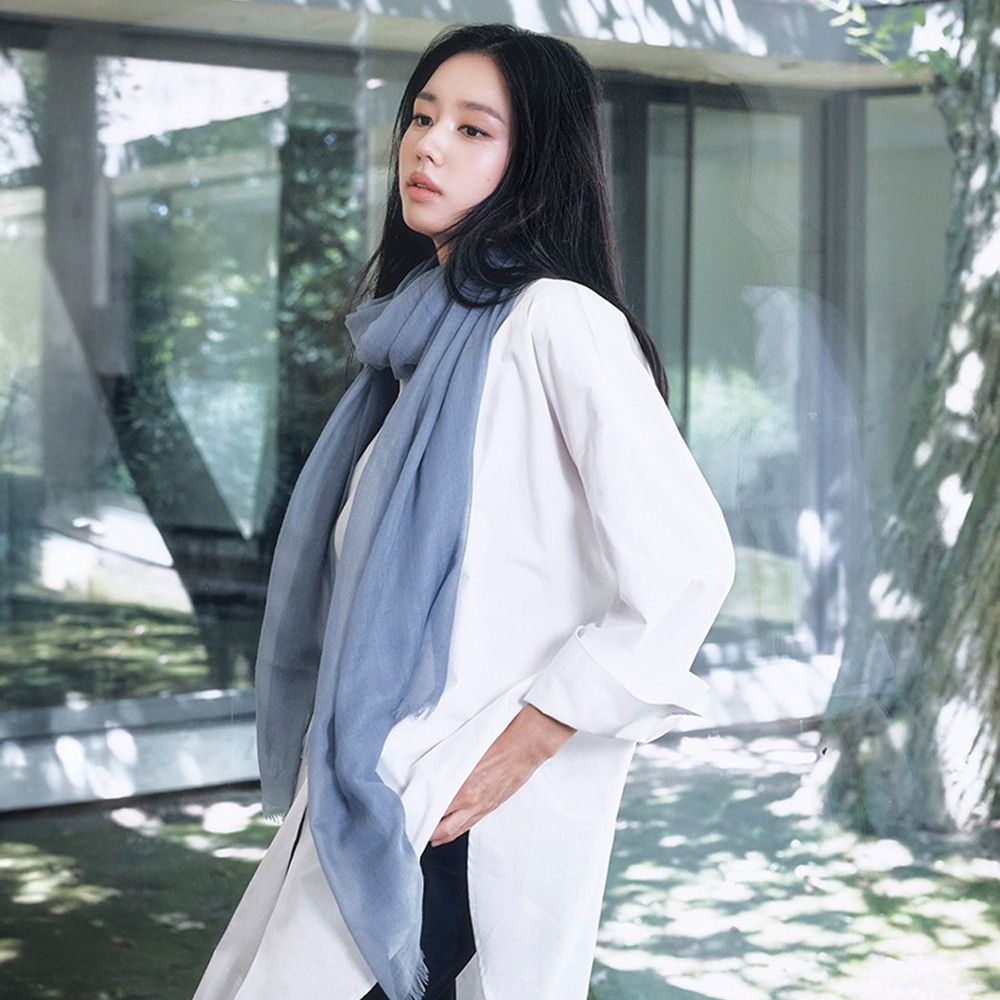 25FW 소모캐시미어100 쉬어 스카프 - 상품 이미지