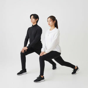 남자 러닝바지 겨울 트레이닝 조거팬츠 마라톤복장 운동 기모 조깅웨어 착용 후기 | 사이즈/핏 총정리 - 상품 이미지 4