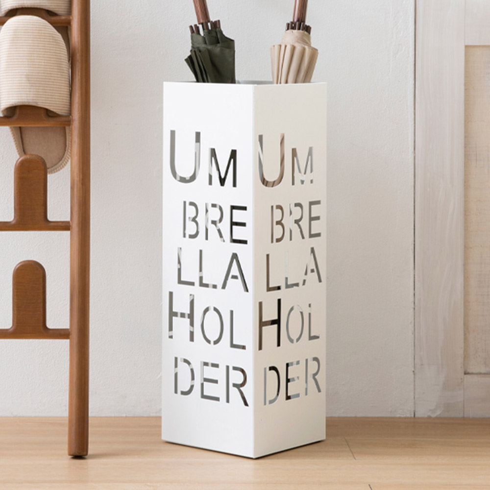 타이포 철제 우산꽂이 업소용 카페 사무실 현관 신발장 우산통 걸이 거치대