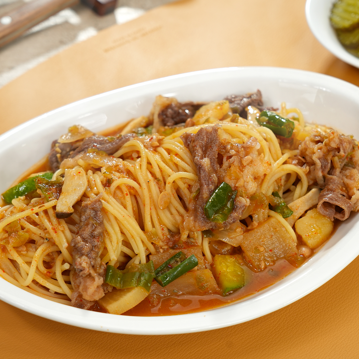 셰프애찬 차돌 된장 짜글이 930g 된장찌개 차돌박이 밀키트 이미지 8