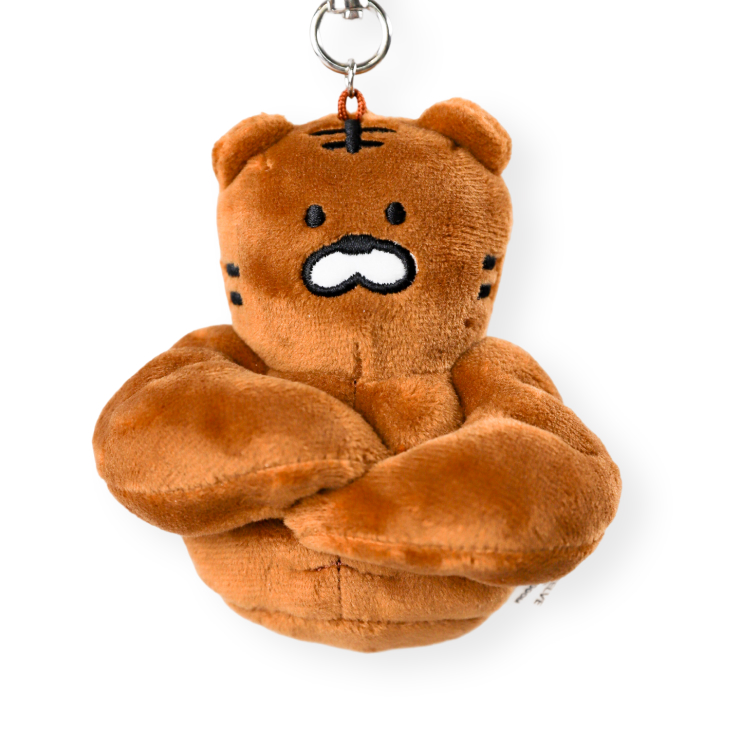 트웰브 x 마동곰 마동범 전신 상반신 미니 득근 인형 키링 - 상세 이미지 4