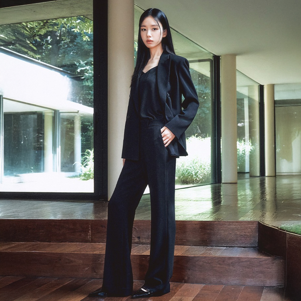 25FW 더뉴 트리아세테이트 블랙 팬츠 - 상품 이미지