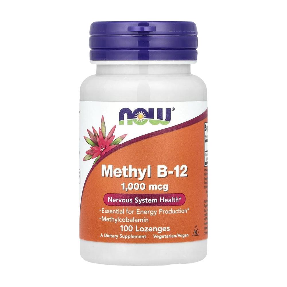 나우 비타민 B12 메틸코발라민 1000mcg 100정 - 상품 이미지
