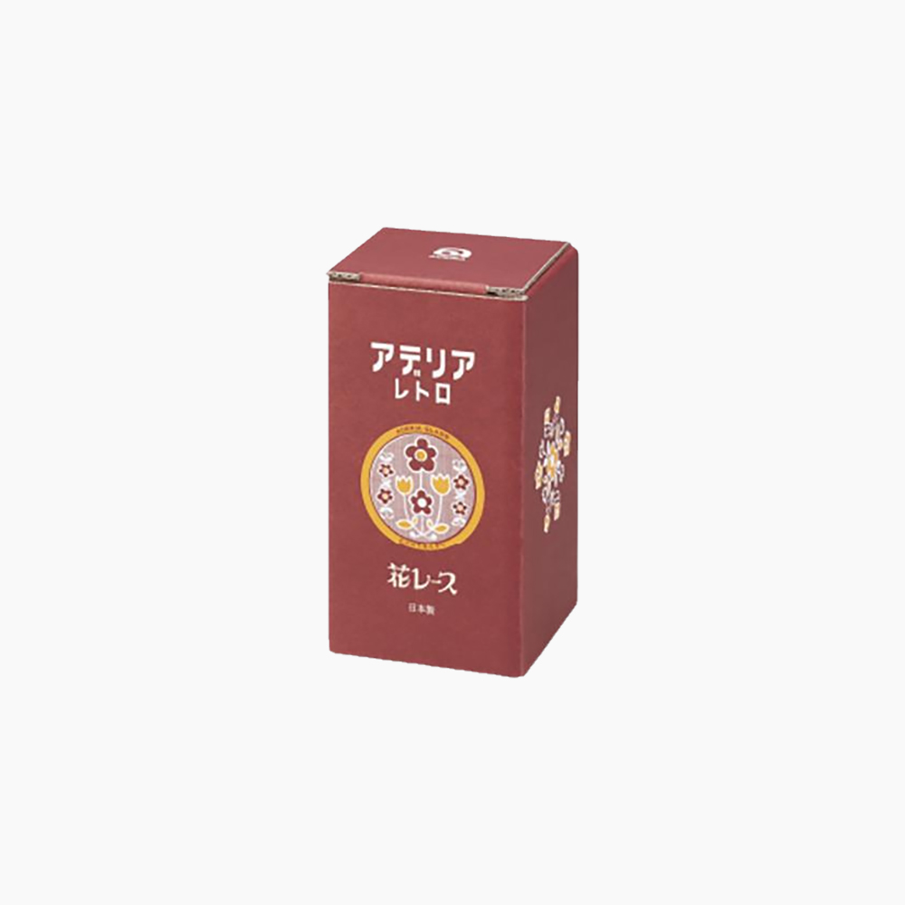 [아데리아] 레트로 유리 텀블러 270ml, 1개, Flower Lace - 상세 이미지 2