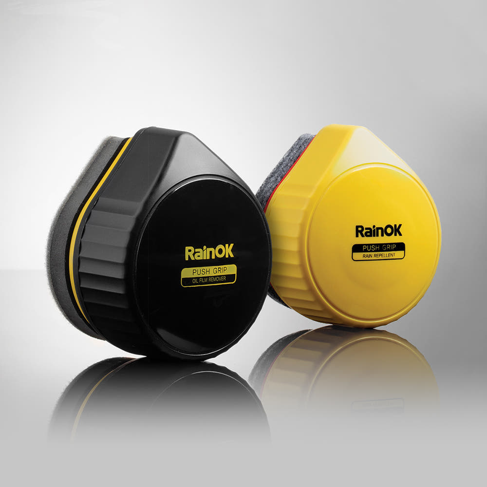 [불스원] 레인OK 푸시그립 유막제거제+발수코팅제 SET 제품 이미지