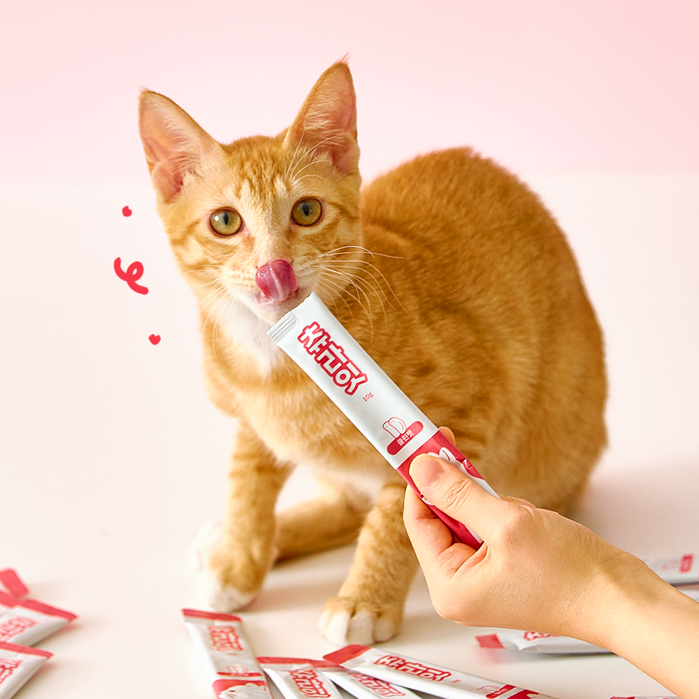 굿포펫 츄라잇 고양이 츄르영양제 국내산 10g x 14개입