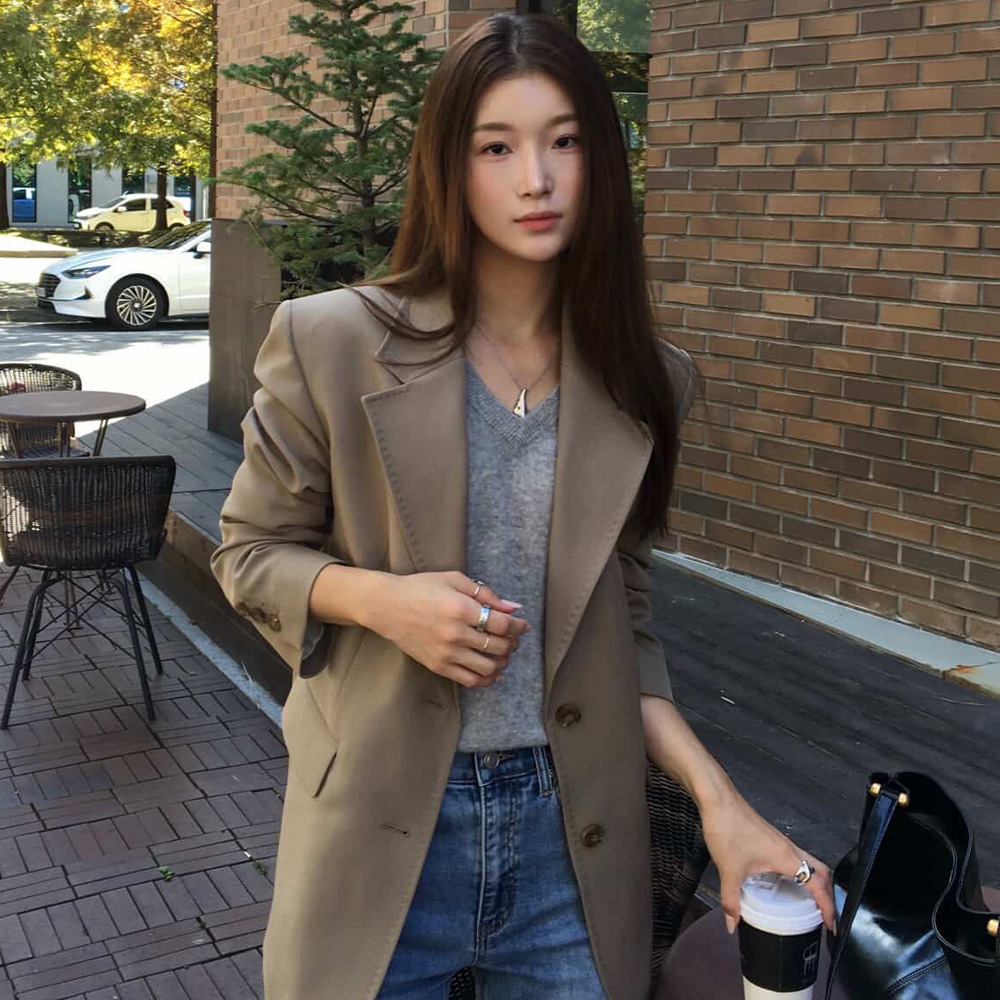 25FW 에디터 보이핏 자켓 - 상품 이미지