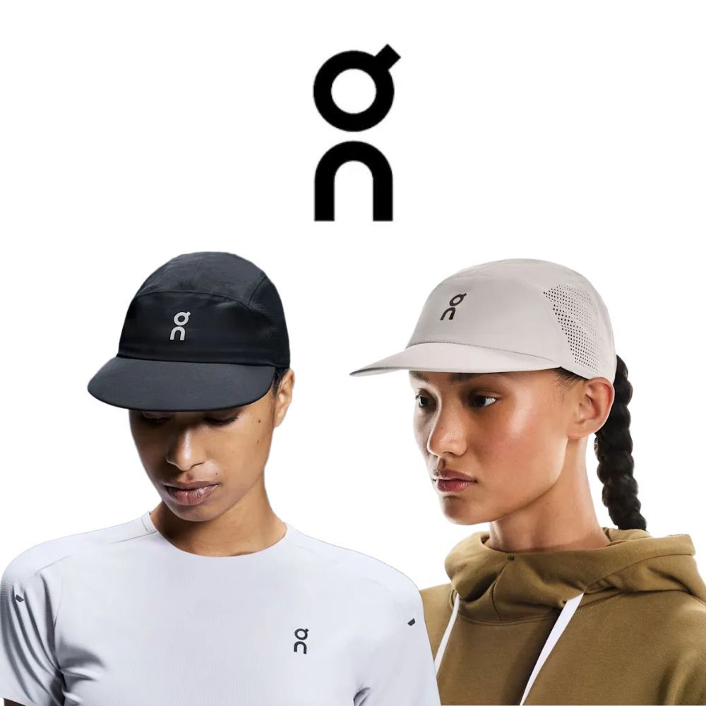 온 러닝 퍼포먼스 캡 경량 메쉬 트레일 야구모자 볼캡 블랙 펄 - 상품 이미지