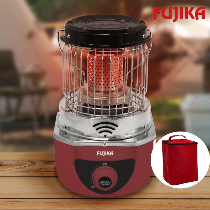 야외용 소형가스난로 캠핑 휴대용 부탄가스난로 낚시용