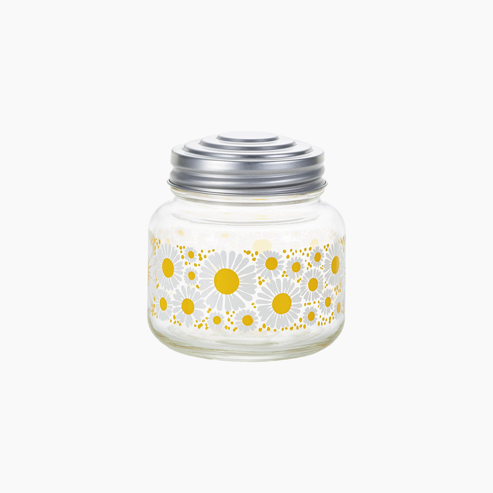 [아데리아] 레트로 슈가볼 375ml 미니 유리병 요거트용기 Cosmos - 상세 이미지 5
