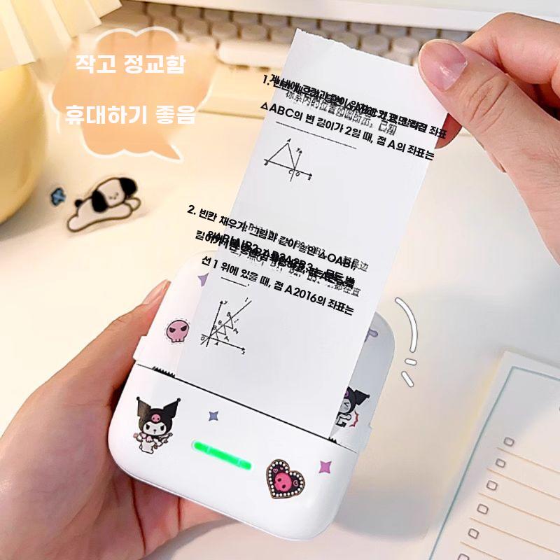 미니 휴대용 블루투스 프린터 인쇄기 포켓 - 상세 이미지 3