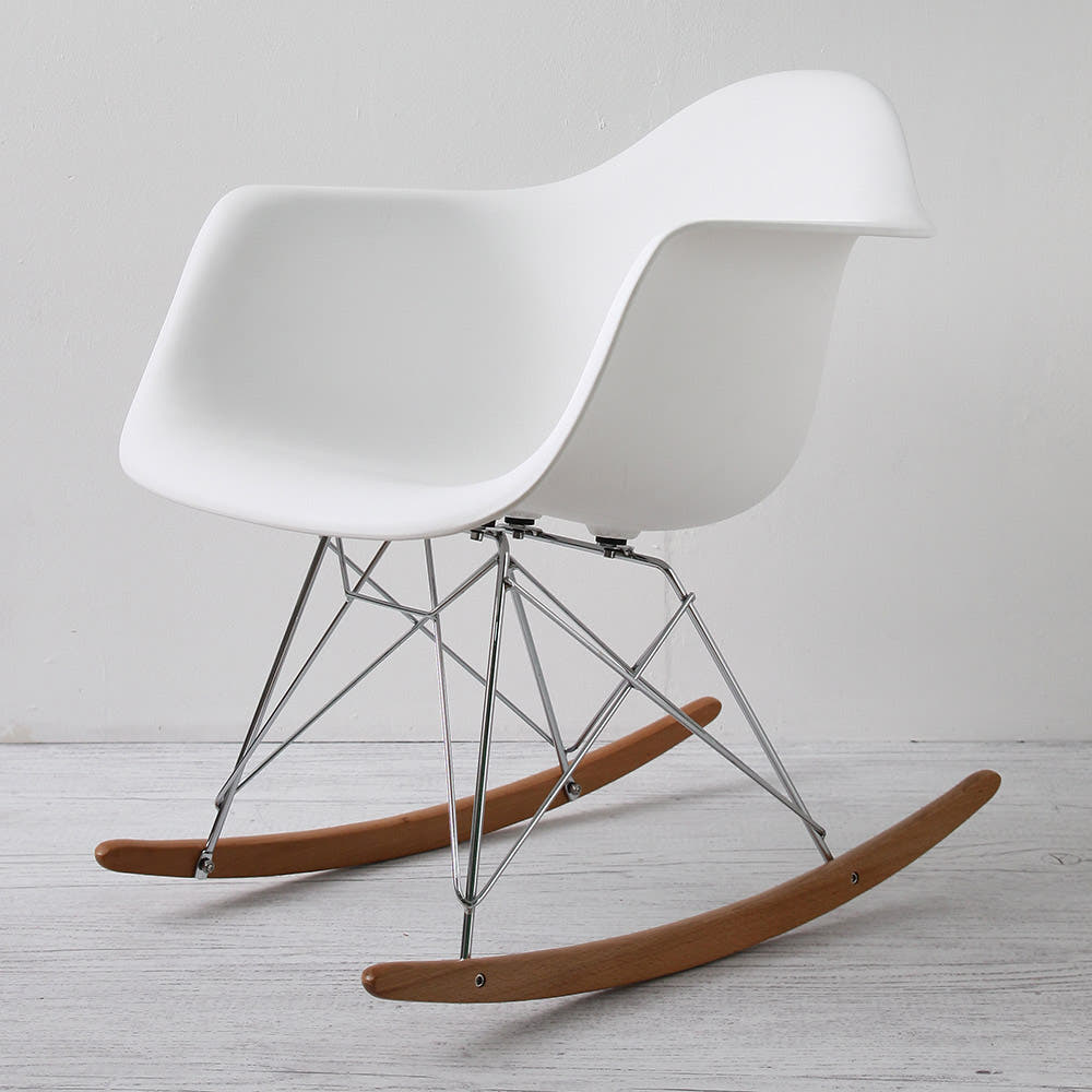 흔들의자 원목 스윙체어 1인용 북유럽풍 거실 인테리어