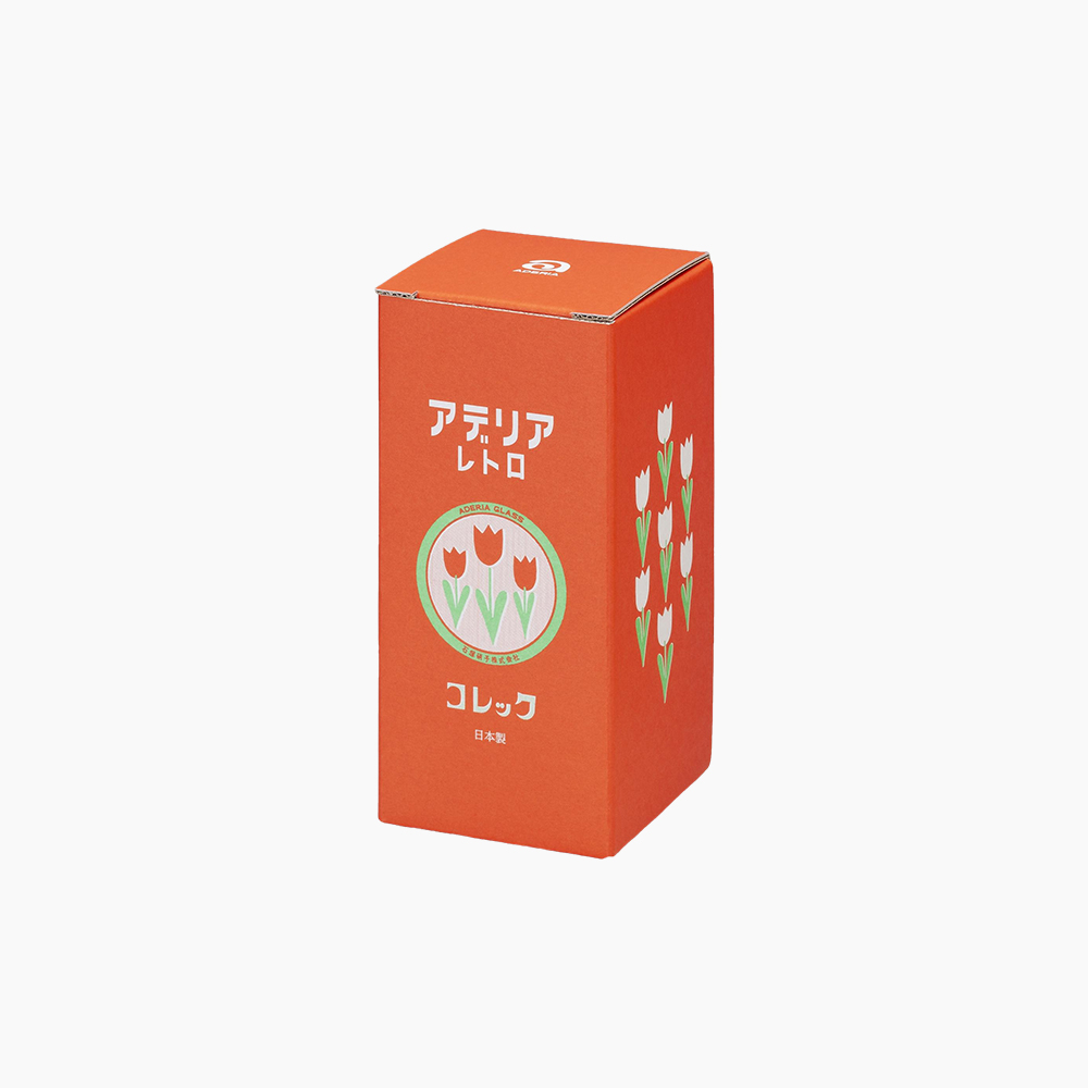 [아데리아] 레트로 유리 고블렛잔 305ml Tulip - 상세 이미지 2