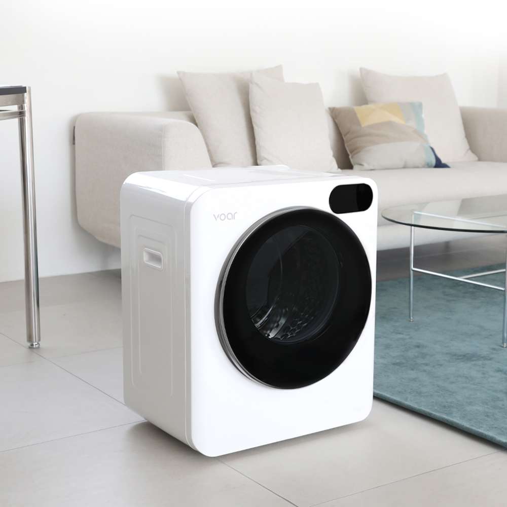 보아르 컴플릿S 미니건조기 4kg UV살균 빨래 세탁 원룸 아기옷 소형 의류 수건 건조기