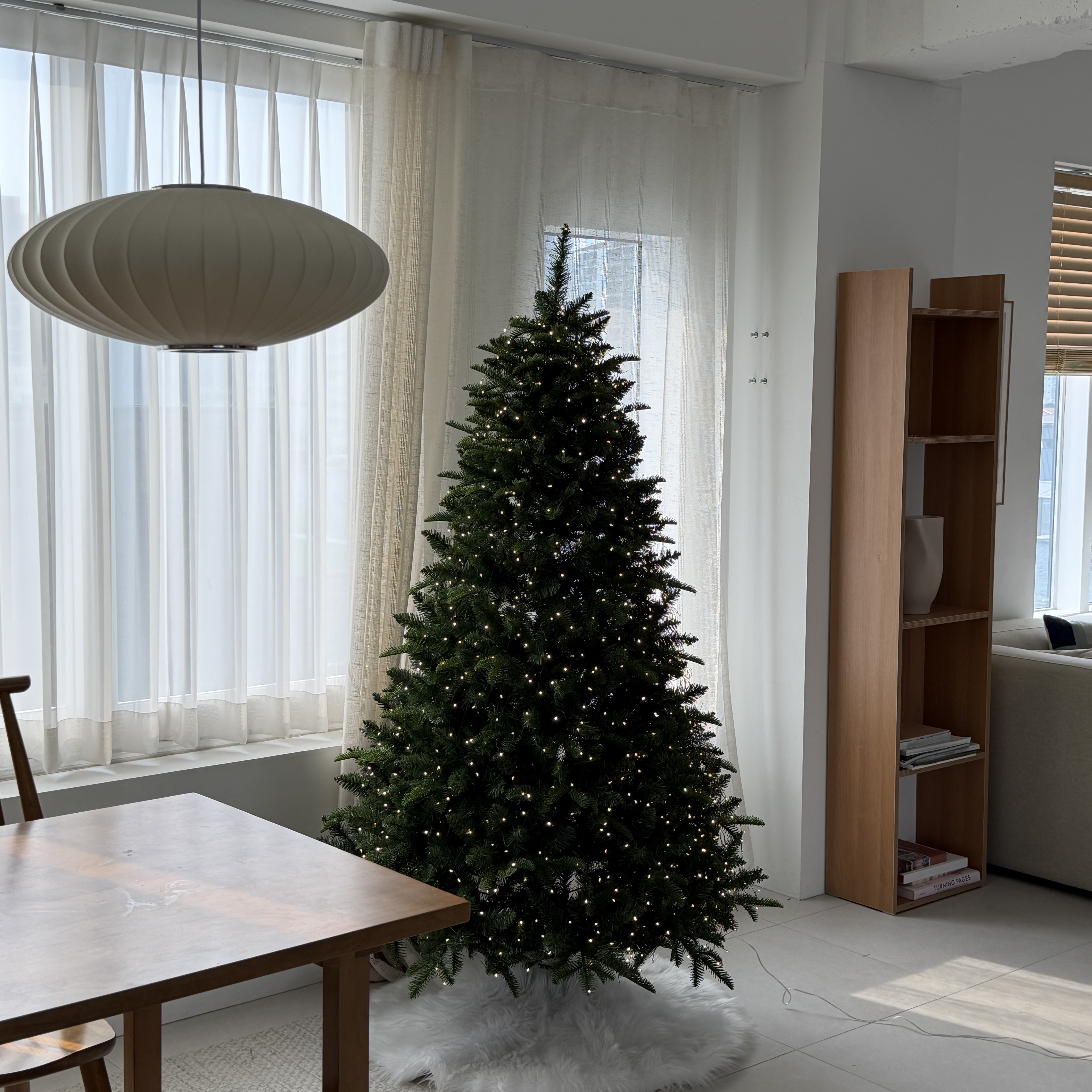 매료 크리스마스 인형 트리 고급 PE 전나무 가정용 180