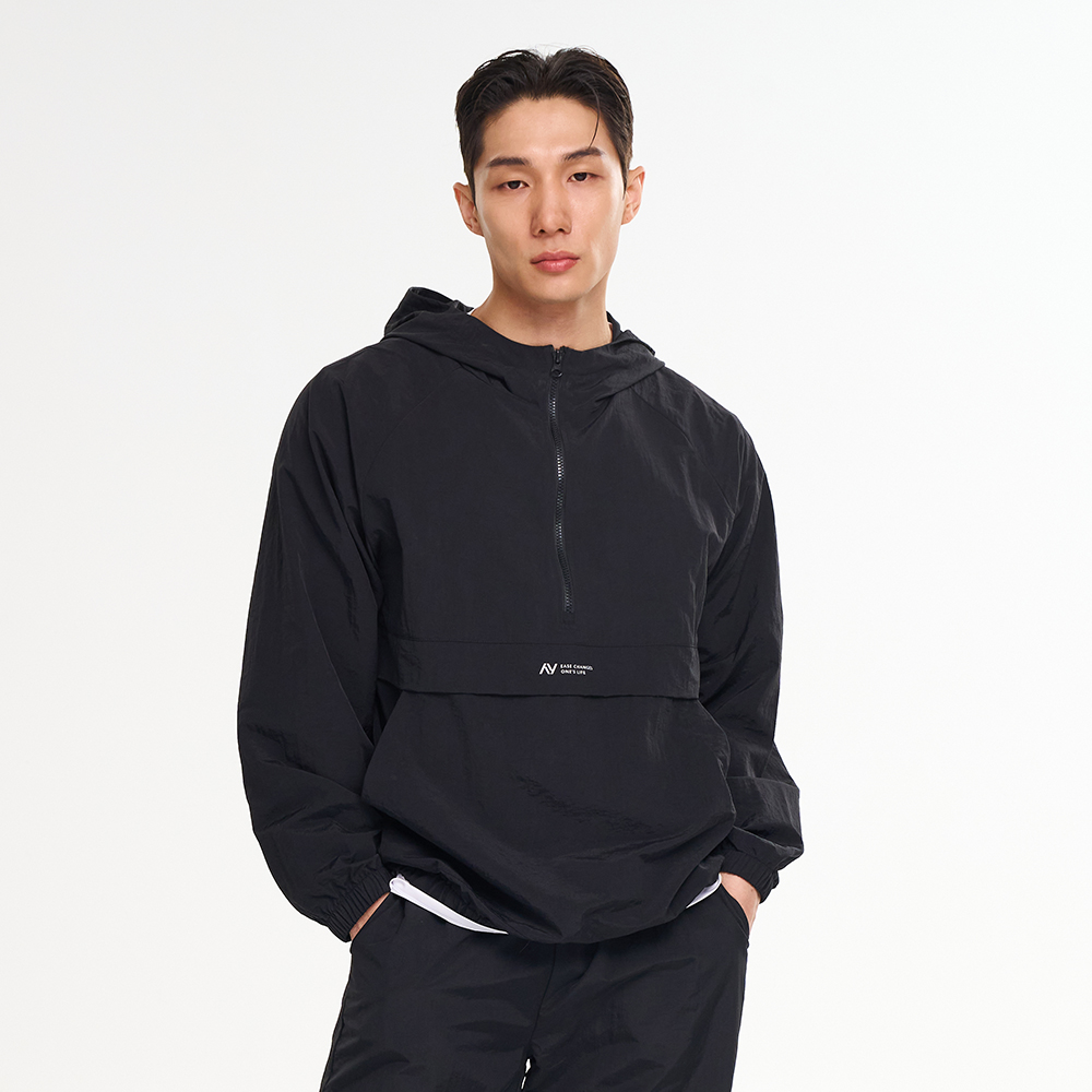 남자 여성 캠프 아노락 후드 러닝 자켓 바람막이 러닝복 긴팔 운동복 런닝 등산복 - 상세 이미지 2