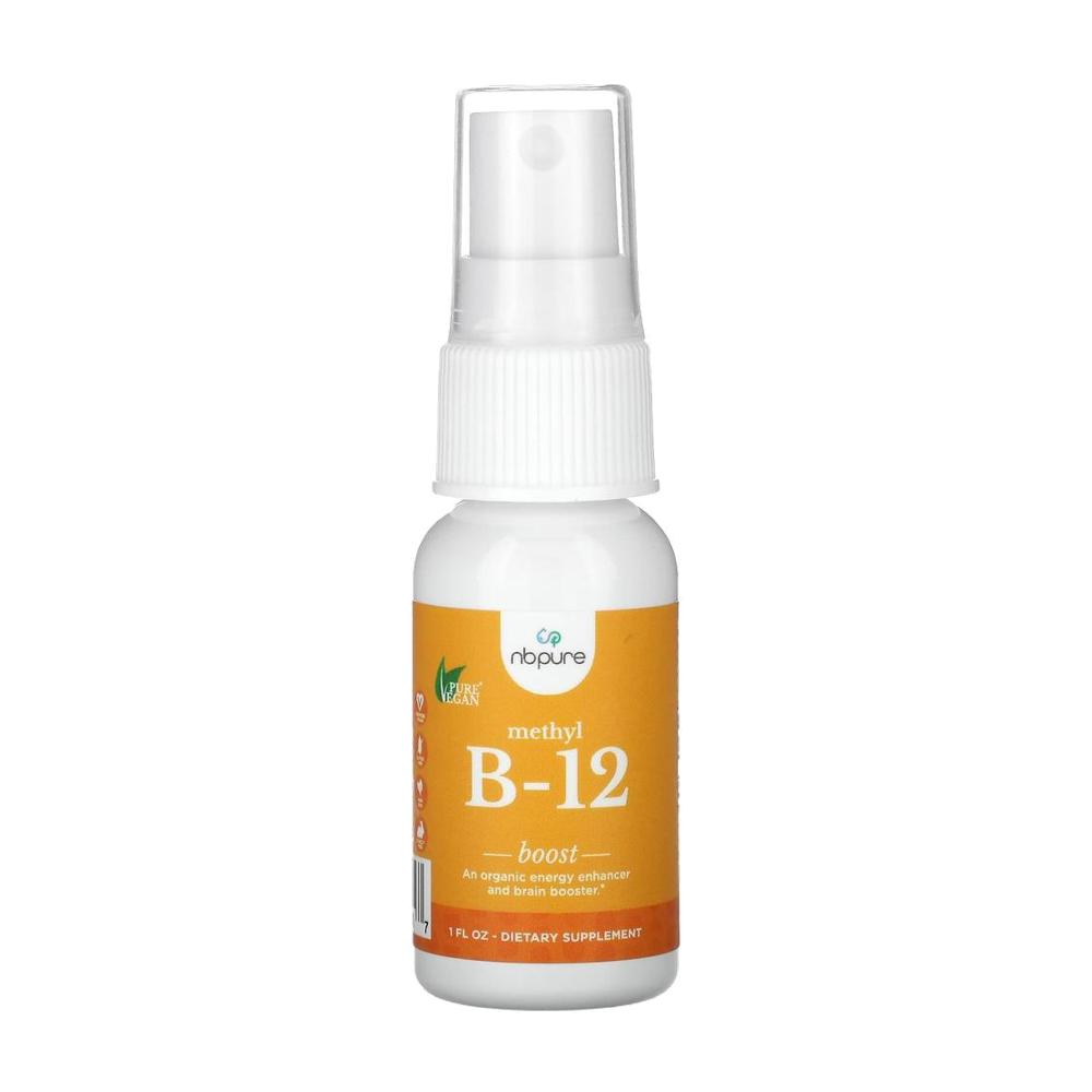 NB Pure 비타민 B12 메틸코발라민 스프레이 500mcg 1floz - 상품 이미지