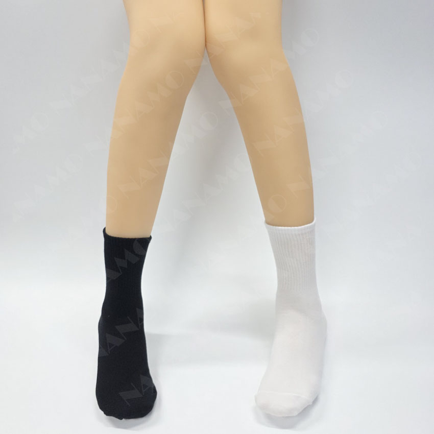 나나모 여성 8cm 카바 중목 양말 5켤레 - 상세 이미지 5