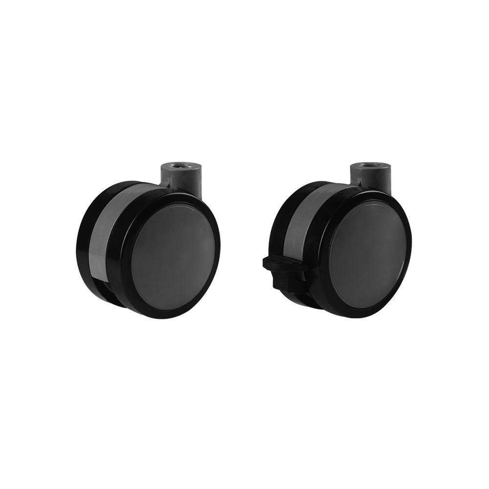 티렉스 가구 바퀴 소형 캐스터 의료용 6cm 회전(블랙) 4개 1.2cm(M12) 볼트 - 상품 이미지