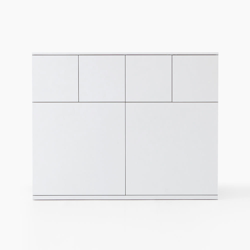 피크 수납장 6칸 세로형 1200x310x951mm, 2단, 화이트 1909.9372 - 상품 이미지