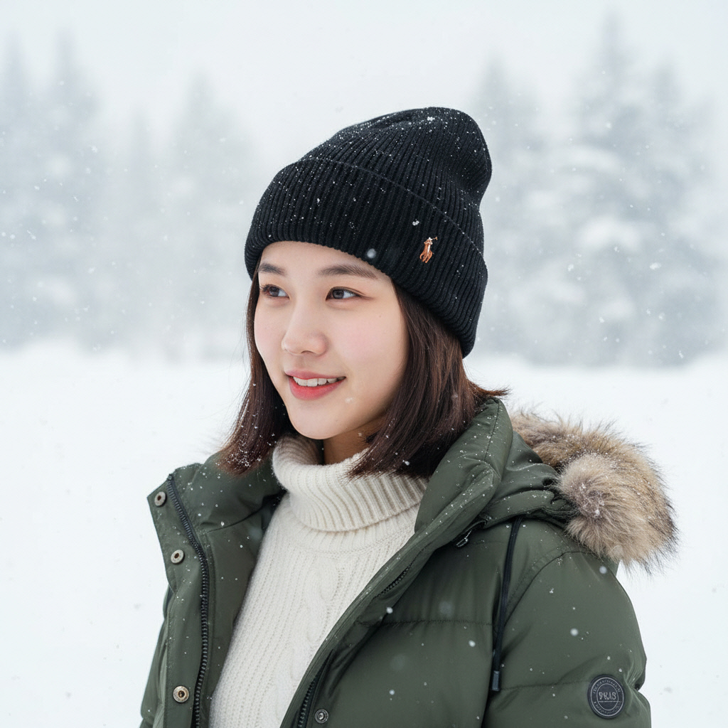 폴로 랄프로렌 시그니처 비니 모자 멀티포니 - 상세 이미지 3